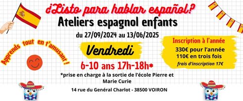 Ateliers Espagnol Enfant